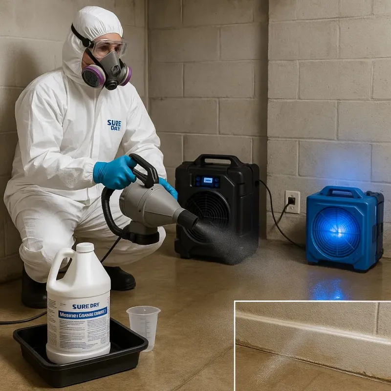 Sanitization and Odor Removal process in Remsenburg-Speonk, NY