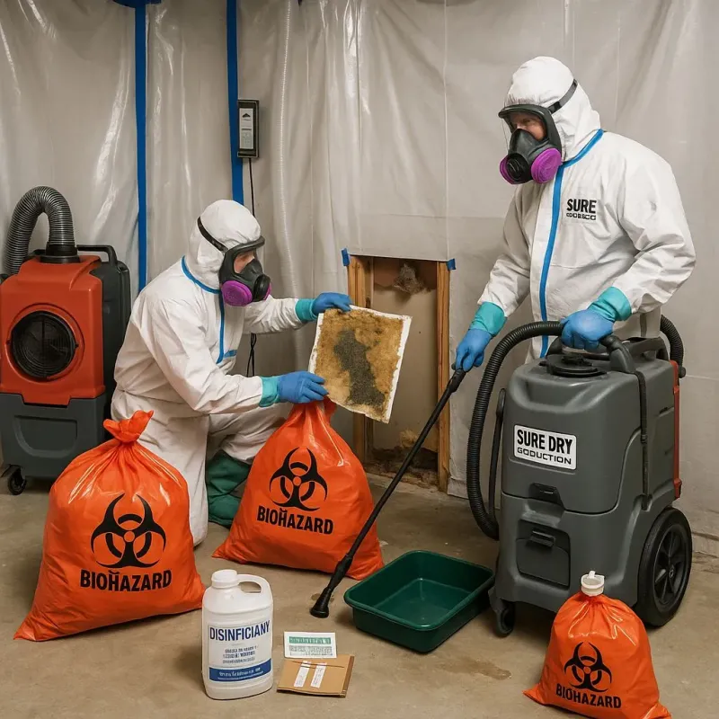 Contaminated Water Handling Protocols process in Remsenburg-Speonk, NY